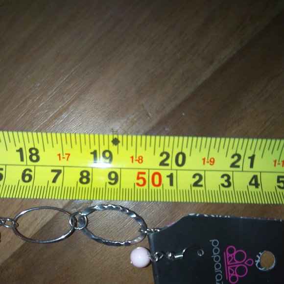 Paparazzi earrings necklace 20" 2 pc set new with tag - Picture 3 of 4